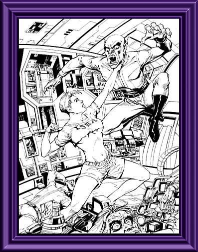 Lt. Ann Li drawn by Atula Siriwardane
