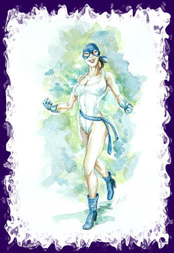 Sofia Pinero watercolor by Kevin Leen